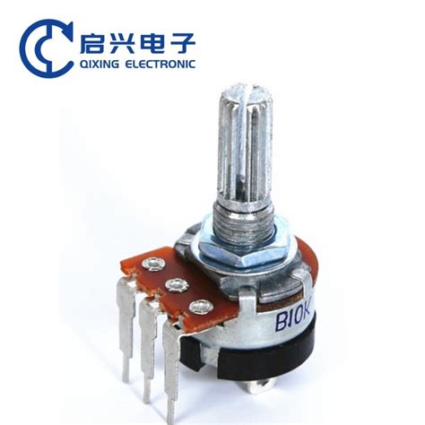 Small Variable Resistor Potentiometer B K B K Wh With On Off