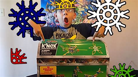 Knex Model Building Set Trunk Unboxing And Building Fun Youtube