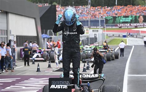 【f1】ラッセル今季初勝利 フェルスタッペンとノリスが終盤に接触角田裕毅は14位 モータースポーツ写真ニュース 日刊スポーツ