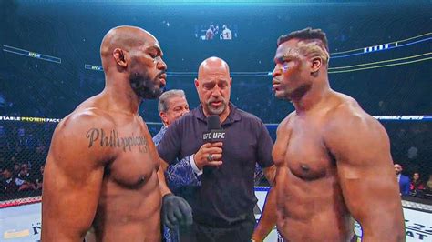 Ufc Jon Jones Versus Francis Ngannou Full Fight Video Breakdown By