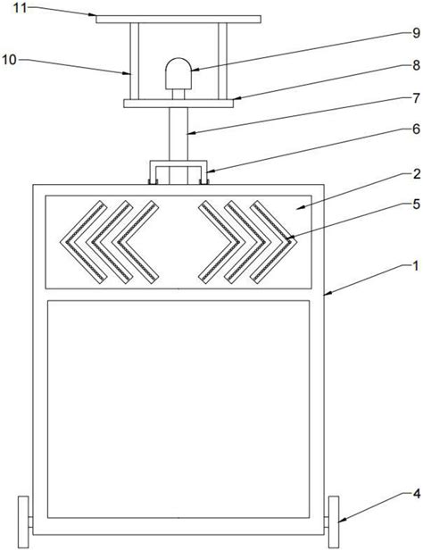 一种建设工程用安全警示装置的制作方法