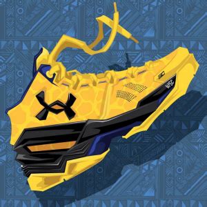 Stephen Curry Under Armour Killer Kicks Illustrated Hooped Up