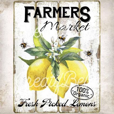 Printable Farmers Market Sign