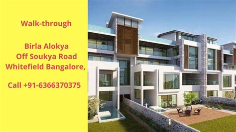 Birla Alokya Walkthrough 3 4BHK Villa For Sale Whitefield Bangalore