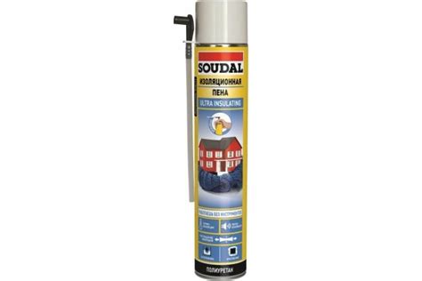 Изоляционная пена SOUDAL пистолетная 750 мл 134521 - выгодная цена ...