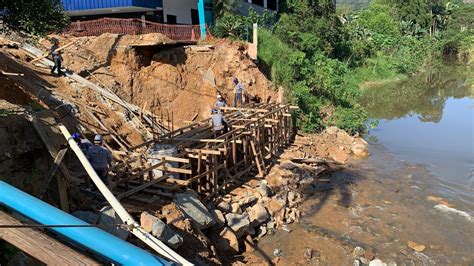 Saiba Como Est O Obras Da Ponte Que Desabou No Bairro Guarani Em Brusque