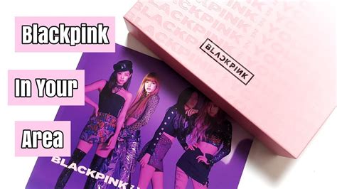 Unboxing ブラックピンク Blackpink In Your Area 1st Japanese Full Album