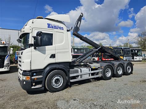 Scania R 480 LB 8x4 4 HNA Modell 2010 Retarder JOAB Lenkachse Hook Lift