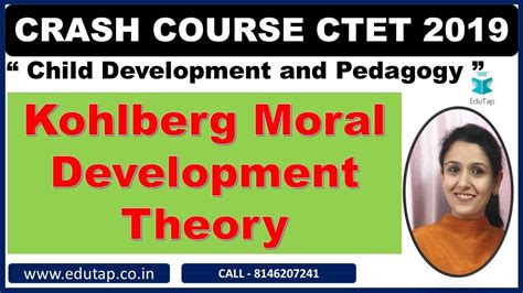 Kohlberg Moral Development Theory CDP Content CTET 2019 YouTube