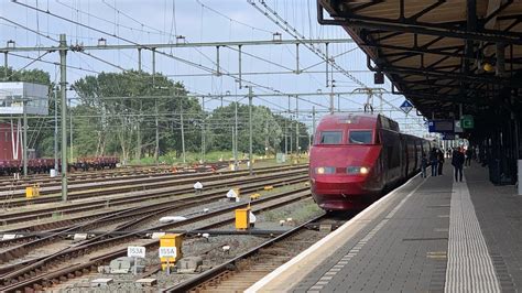 Railroad Tv Thalys Pba Vertrekt Te Roosendaal