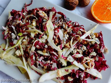 Insalata Di Radicchio Finocchio E Noci Paneoliopomodoro