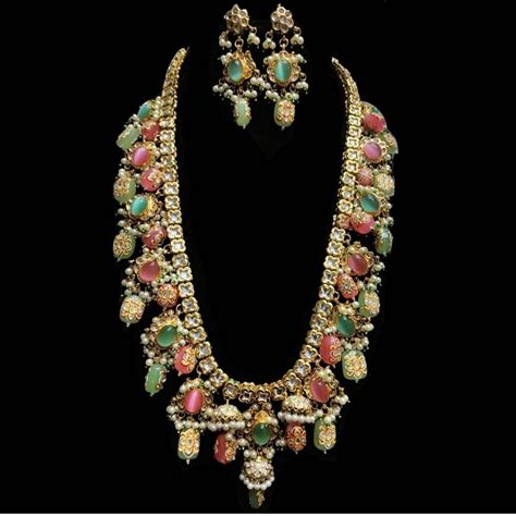 designer kundan haartanjore kundan jewelerybridal kundan etsy canada