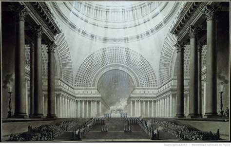 Tienne Louis Boull E S Unbuilt Metropolitan Cathedral In The Days Of