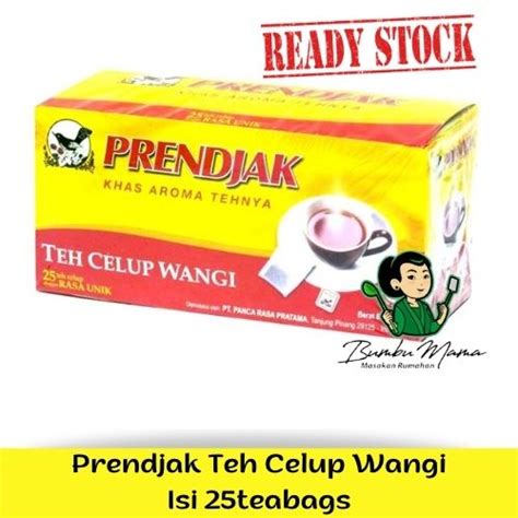 Jual Teh Prendjak Celup Sachet Teh Celup Wangi Halal Shopee