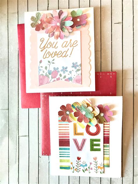 Love Greeting Card You Are Loved Card Set Of 2 Cards Etsy