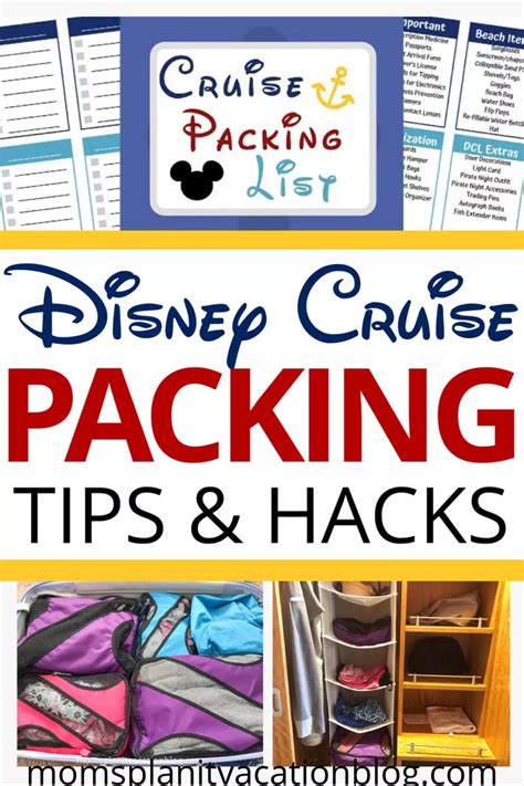 Cruise Packing Checklist Disney Cruise Packing List Disney Wonder