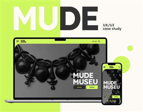 Mude Museum Ux Ui Case Study On Behance