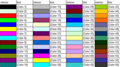 Vba Rgb Color Chart Gallery Chart Design For Project Images 5310 Hot Sex Picture