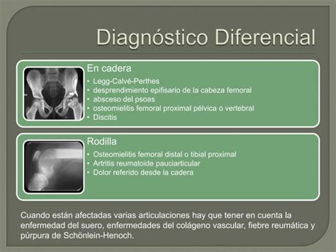 Osteomielitis Artritis Séptica Y Sinovitis En Pediatría Ppt