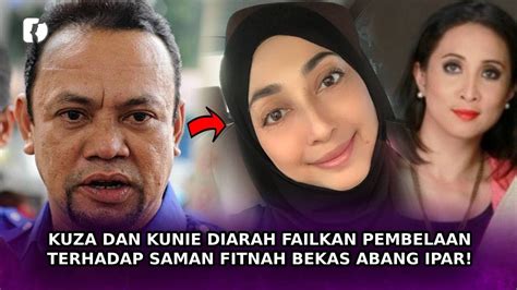 Kuza Dan Kunie Diarah Failkan Pembelaan Terhadap Saman Fitnah Bekas