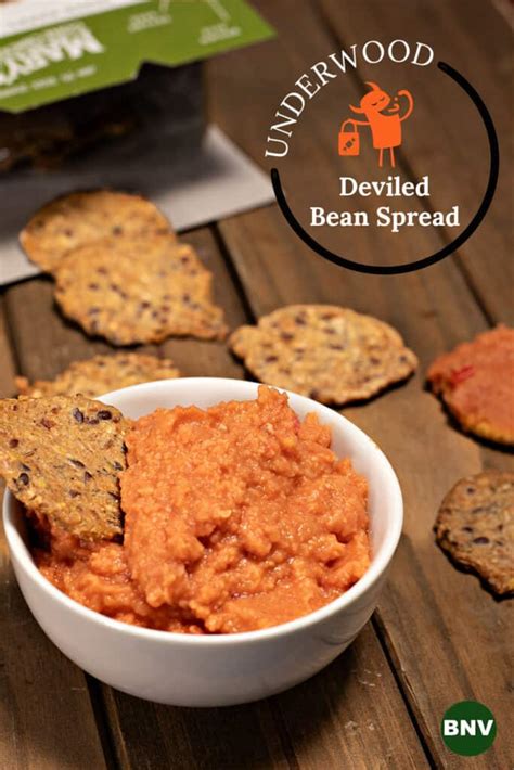 Underwood Deviled Bean Dip Brand New Vegan