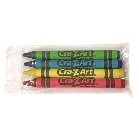 Cra Z Art® Washable Crayons Assorted 4 Pack Kaeb Sanitary Supply Inc