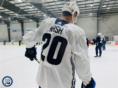 Winnipeg Jets Training Camp Day Illegal Curve Hockey