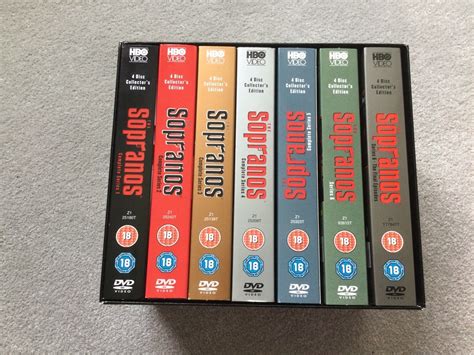 The Sopranos Series 1 6 Complete Box Set DVD 2007 For Sale