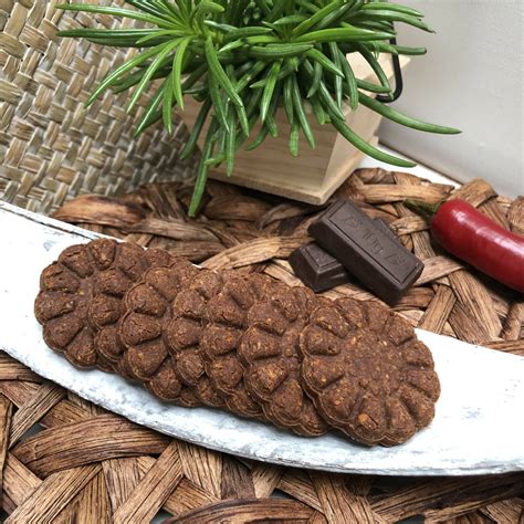 Sablés choco piment Bio sans gluten et 100 végétal 17 biscuits 100