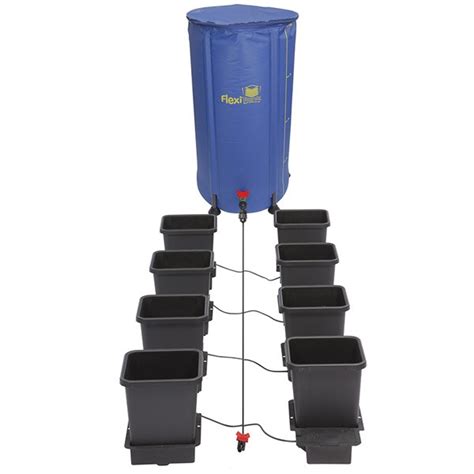 Autopot Kit Autopot 8 Vasi 15L Sistema Idroponico Senza Pompa Senza