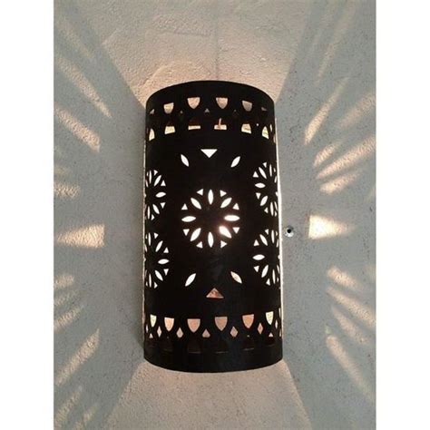 Applique Murale Fer Forgé Marocaine Lampe Lanterne Lustre M17