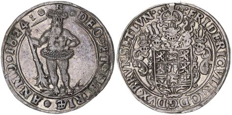 Braunschweig Wolfenbüttel 1 Reichstaler 1624 Friedrich Ulrich VF MA