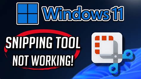 Fix Snipping Tool Not Working In Windows Tutorial