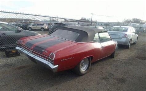 1969 Chevrolet Chevelle Malibu Convertible Convertible Red RWD Automatic for sale - Chevrolet ...