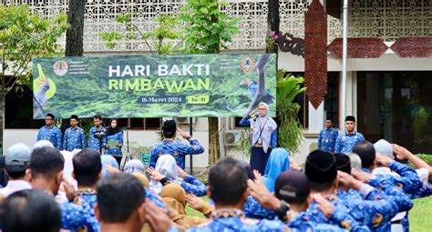 Hari Bakti Rimbawan Ke Paman Birin Pesan Jaga Lingkungan Dan Hutan