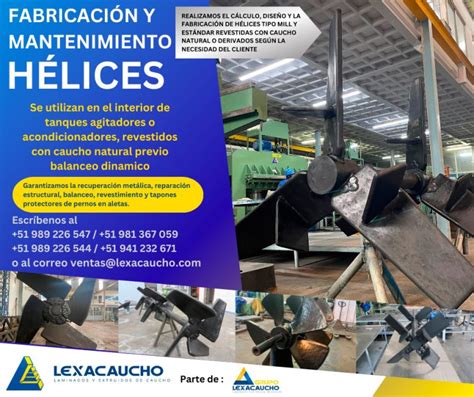 Lexacaucho Fabricaci N Y Manteniemiento De H Lices Lexacaucho