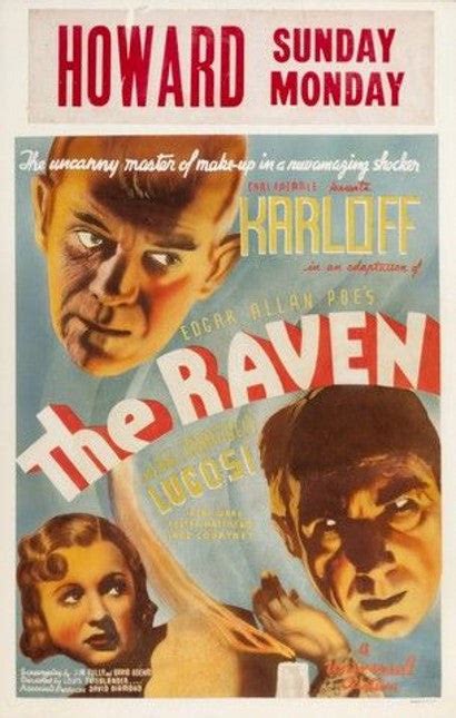 1935 The Raven Poster Estimated At 25000 With Premiere Props