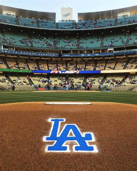 Los Angeles Dodgers On Instagram View From The Bump Dodgers