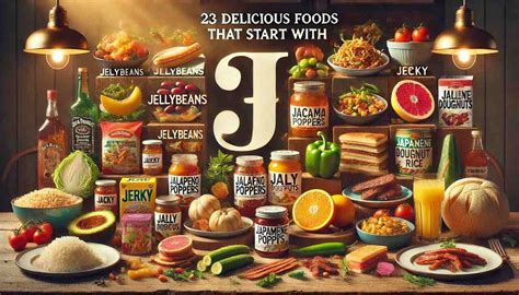 23 Delicious Foods That Start With J