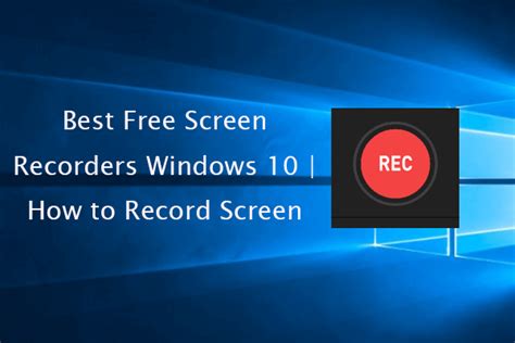 The Best Screen Recorder For Windows 10 » Business Market