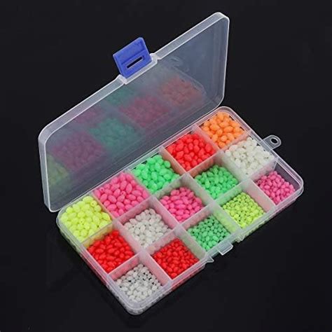 Amazon OriGlam 1500pcs Fishing Beads Assorted Luminous Glow