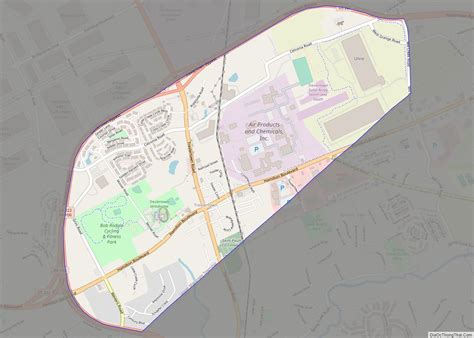 Map of Trexlertown CDP