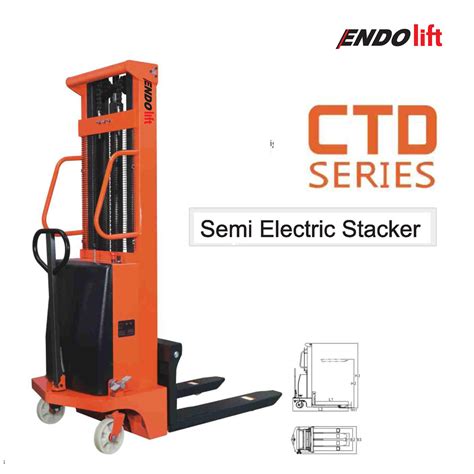 Semi Electric Stacker