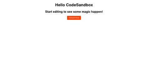 Svelte Codesandbox