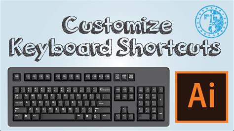 How To Customize Keyboard Shortcuts Adobe Illustrator Youtube