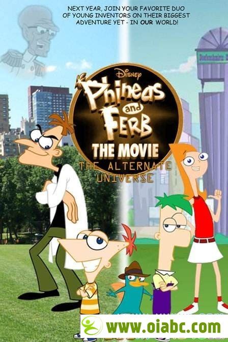 迪斯尼动画飞哥与小佛动画片 Phineas And Ferb 第1 4季 英文版超清1080p 我爱abc