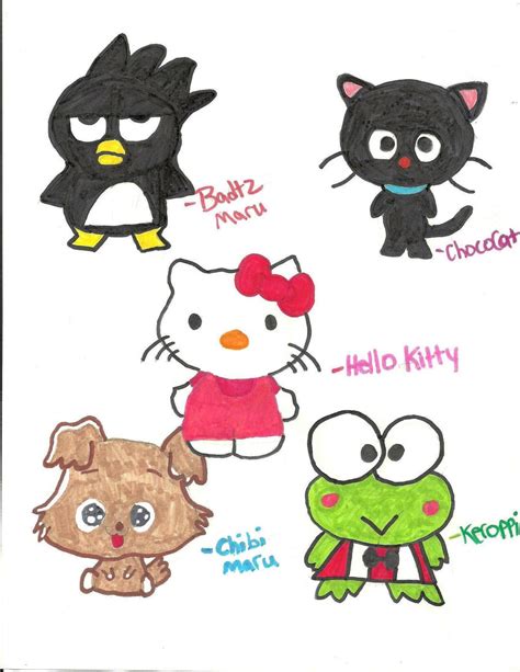 Hello Kitty And Friends By Lornapop6 On Deviantart