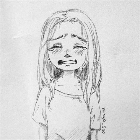 Sad Dibujos Tristes A Lapiz Faciles