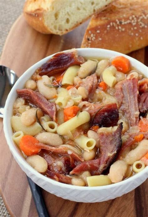 Slow Cooker Pasta Fagioli Mantitlement