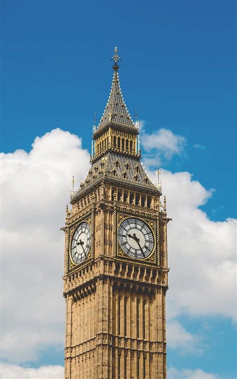 Big Ben Westminster London Parliament England Uk Britain